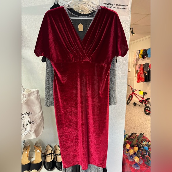 Red Valentine Dress Size XL - Picture 3 of 3